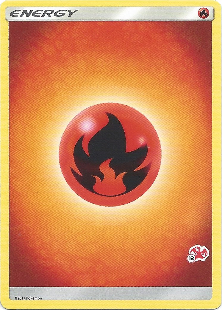 Fire Energy - Charizard Stamped Deck - 12 – Stinger Wheels