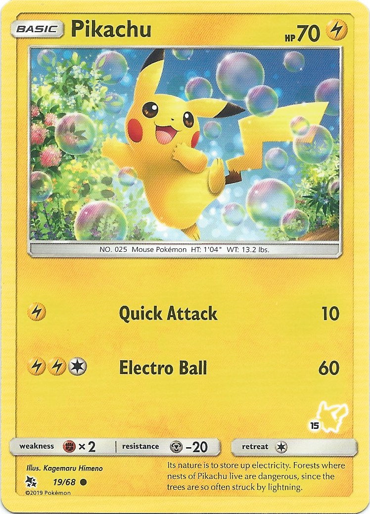 Pikachu - Pikachu Stamped Deck - 15