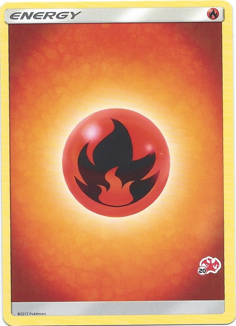 Fire Energy - Charizard Stamped Deck - 20 – Stinger Wheels