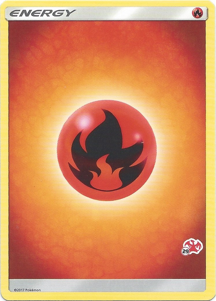 Fire Energy - Charizard Stamped Deck - 29 – Stinger Wheels