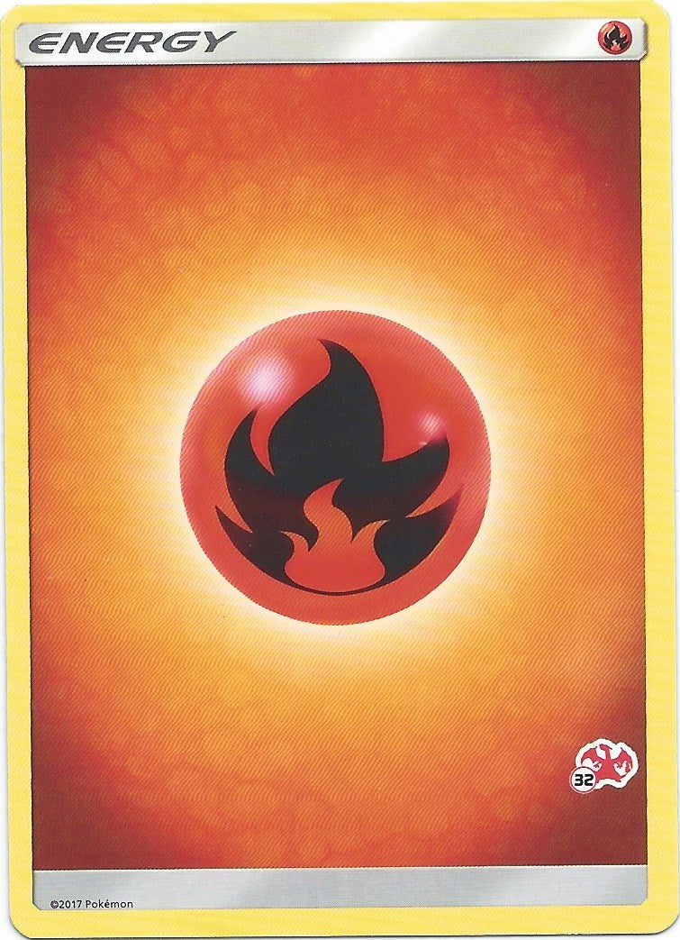 Fire Energy - Charizard Stamped Deck - 32
