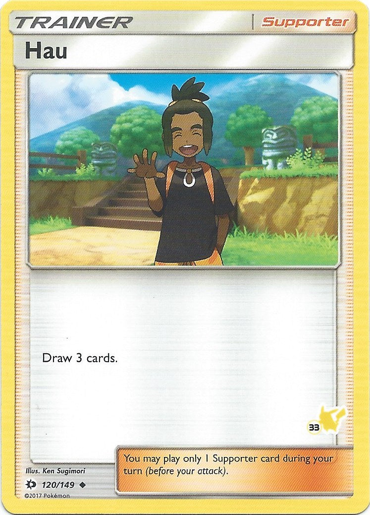 Hau - Pikachu Stamped Deck - 33