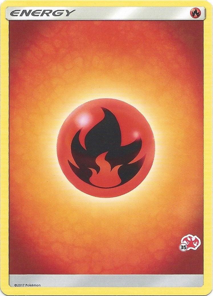 Fire Energy - Charizard Stamped Deck - 35 – Stinger Wheels