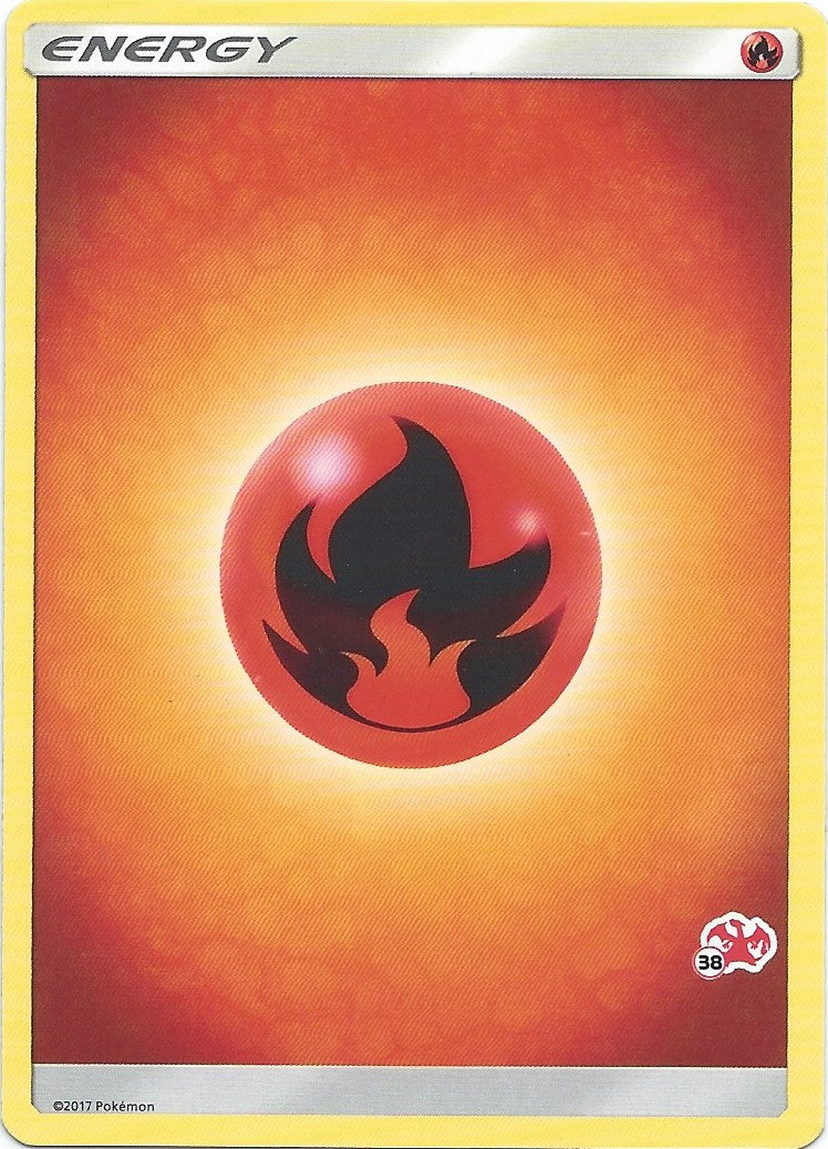 Fire Energy- Charizard Stamped Deck - 38