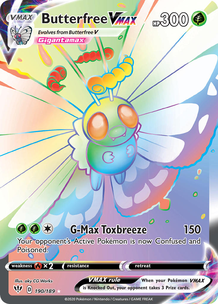 Butterfree VMAX - 190/189