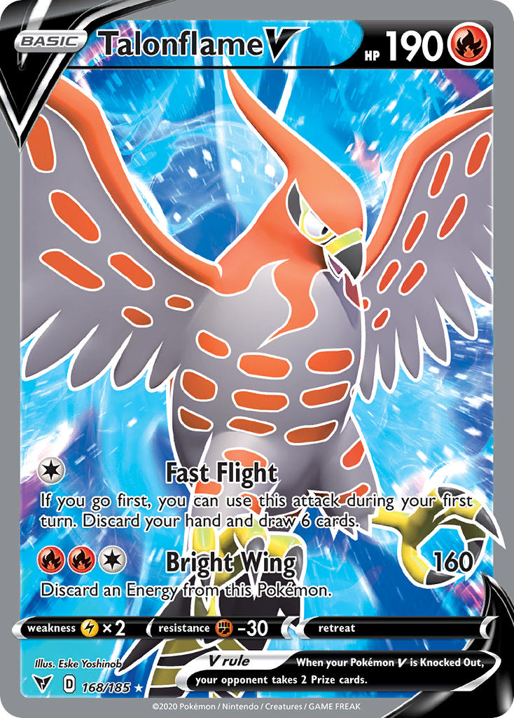 Talonflame V - 168/185